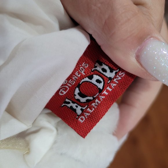 Disney vintage 101 Dalmatians 90s Christmas stocking w/cute puppy sticking out - Picture 3 of 6